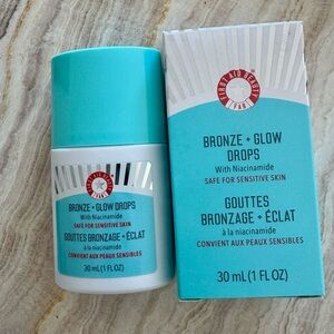First Aid Beauty Turquoise Bronze + Glow Drops